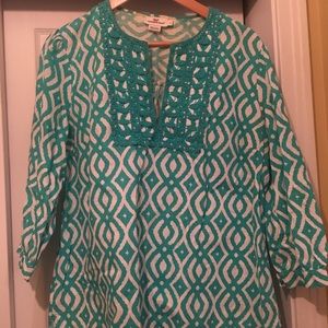 Vineyard Vines Embroidered Tunic